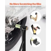 VEVOR Motorcycle Front & Rear Stand Lift 1100 lbs Spoolift Paddock Swingarm Arm