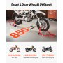 Motorcycle Front & Rear Stand Lift 850 lbs Spoolift Paddock Swingarm Arm Red