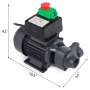 Diesel Pump Fuel Pump Oil Suction Pump 600w Fuel Oil Pump 40l/min Dispenser