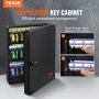 VEVOR 48-Key Cabinet Key Safe with Combination Lock & Keys Adjustable Racks