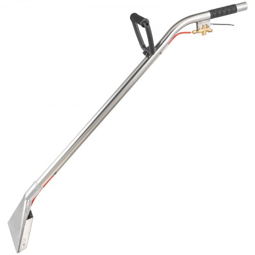 VEVOR Extractor Wand, 10" 2-Jet Upholstery Wand, Stainless Steel Carpet Cleaning Wand, 1.5" Tube S-Bend Wand Carpet for Truck mounts & Portables Upholstery Extractor As an Auto Detailing Hand Tool