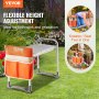 VEVOR Garden Kneeler and Seat, 10" EVA Wide Pad, 330 lbs Load Capacity Foldable Garden Stool, Kneeling Bench for Gardening with Tool Bag, Gifts for Women, Grandparents, Seniors, Mom and Dad