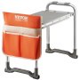 VEVOR Garden Kneeler and Seat, 10" EVA Wide Pad, 330 lbs Load Capacity Foldable Garden Stool, Kneeling Bench for Gardening with Tool Bag, Gifts for Women, Grandparents, Seniors, Mom and Dad