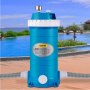 VEVOR Pool Cartridge Filter, 50Sq. Ft Filter Area Inground Pool Filter, Above Ground Swimming Pool Cartridge Filter System w/Polyester Cartridge,Corrosion-proof,Auto Pressure Relieve,2 Unions Included