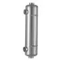 VEVOR Pool Heat Exchanger, 210K BTU Swimming Pool Heater Exchanger, 316L Stainless Steel Construction, High Efficiency Water to Water Transfer Heating System for Spa, Hot Tub, Indoor/Outdoor, Silver