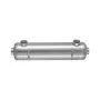 VEVOR Pool Heat Exchanger, 210K BTU Swimming Pool Heater Exchanger, 316L Stainless Steel Construction, High Efficiency Water to Water Transfer Heating System for Spa, Hot Tub, Indoor/Outdoor, Silver