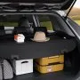 VEVOR Retractable Cargo Cover for Mazda, Upgraded Waterproof Trunk Cover Security Shield Shade for Mazda CX-5 2017-2025 5-Seater, UV Resistant Rear Trunk Cover, Aluminum Alloy & PVC Leather Texture