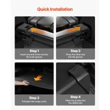 Retractable Cargo Cover Trunk Shade for Kia Sportage 2023-2025 5-Seater