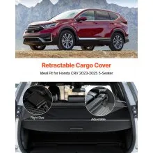 Retractable Cargo Cover Trunk Shade for Honda CRV 2023-2025 5-Seater