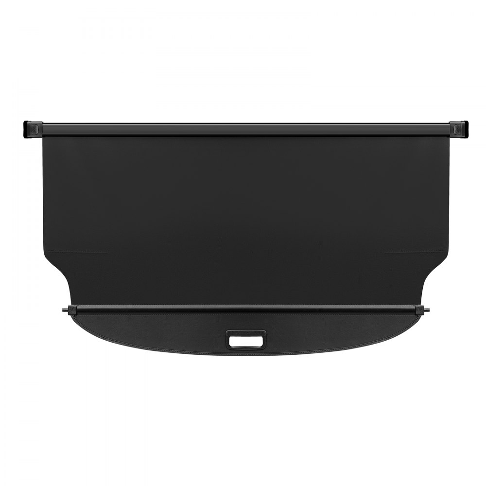 VEVOR Retractable Cargo Cover for Chevrolet, Waterproof Trunk Cover Security Shield Shade for GMC Terrain + Chevrolet Equinox 2018-2024 5-Seater, Rear Trunk Cover, Aluminum Alloy & PVC Leather Texture