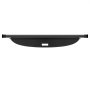VEVOR Retractable Cargo Cover for Chevrolet, Waterproof Trunk Cover Security Shield Shade for GMC Terrain + Chevrolet Equinox 2018-2024 5-Seater, Rear Trunk Cover, Aluminum Alloy & PVC Leather Texture