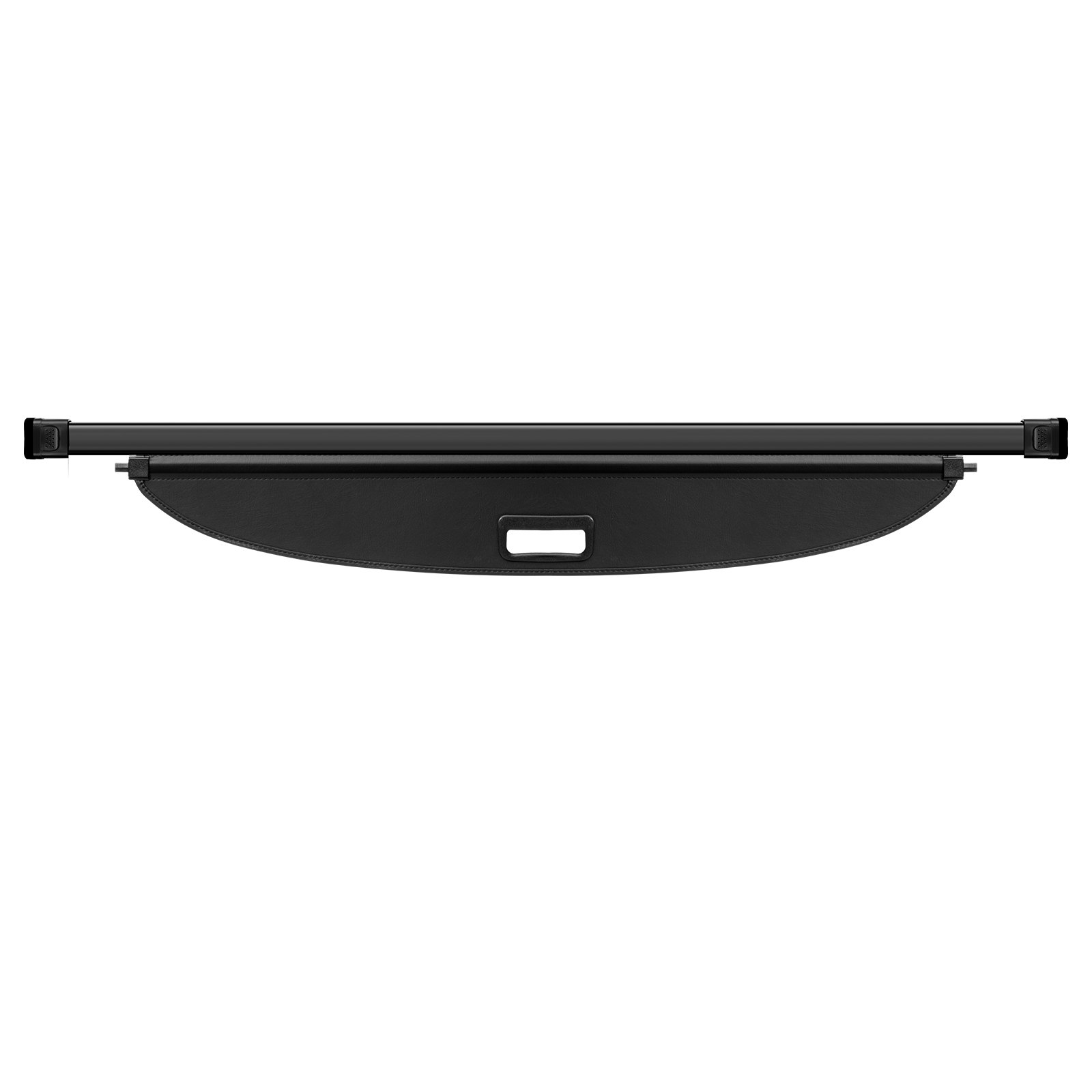 VEVOR Retractable Cargo Cover for Chevrolet, Waterproof Trunk Cover Security Shield Shade for GMC Terrain + Chevrolet Equinox 2018-2024 5-Seater, Rear Trunk Cover, Aluminum Alloy & PVC Leather Texture