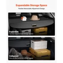 Retractable Cargo Cover Trunk Shade for Toyota RAV4 2019-2025 5-Seater