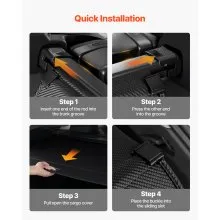 Retractable Cargo Cover Trunk Shade for Toyota RAV4 2019-2025 5-Seater
