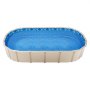 VEVOR 15 x 30 ft Oval Pool Liner, Overlap Style Above Ground Pool Liners, 48-to-54inch Wall Height, Durable Pool Liner, Standard Gauge Vinyl, for Steel Sided Above-Ground Swimming Pools