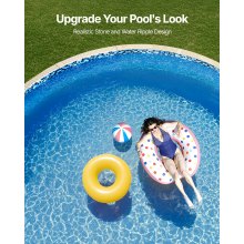 Round Pool Liner 21ft Overlap Style Pool Liner 54in Wall Height Durable