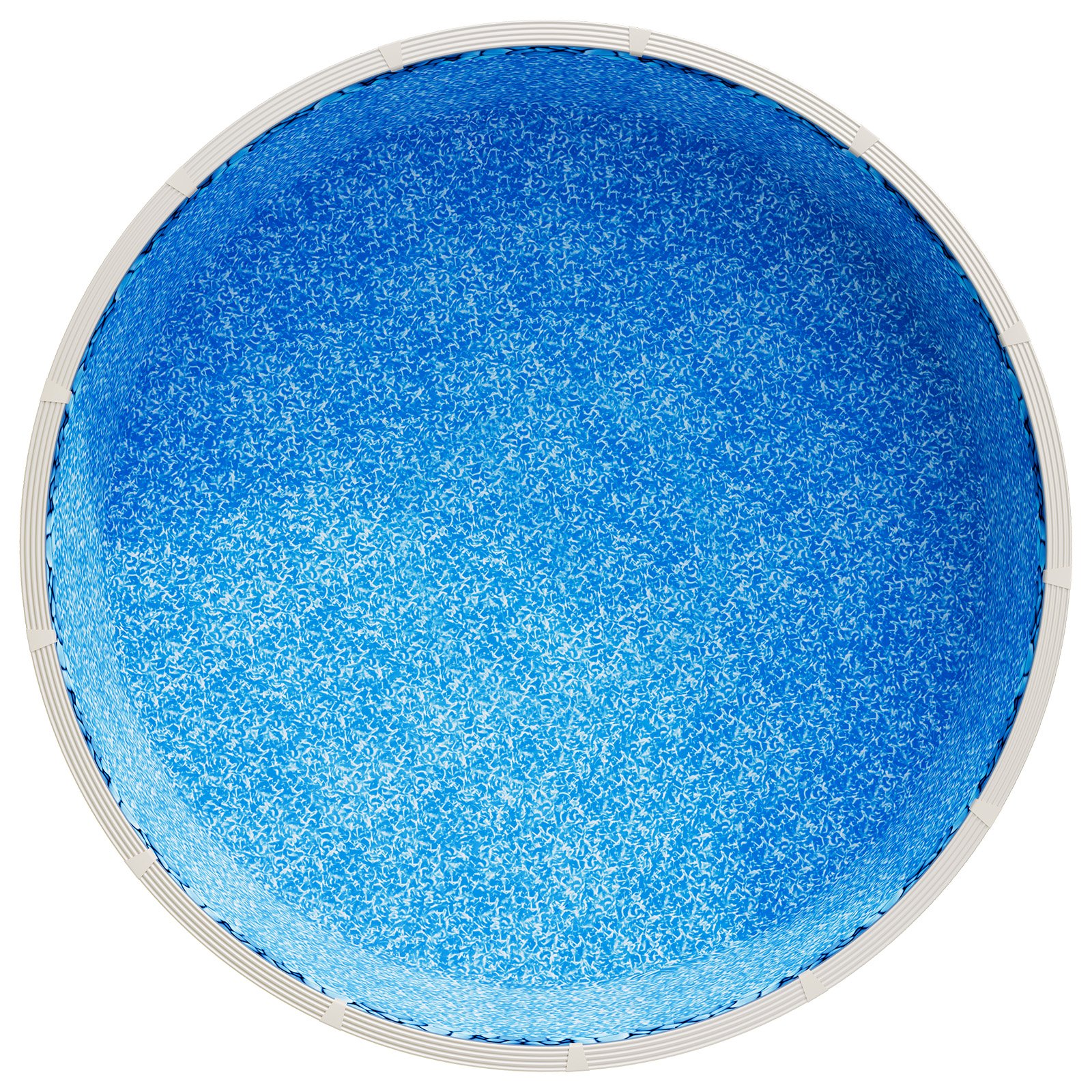 VEVOR 27ft Pool Liner, Round UniBead Swimming Pool Liner for 52 in Wall Height, Premium Vinyl, Easy Install with Leak-Proof Patches, Designed for Steel Sided Above-Ground,Outdoor, Boulder Swirl