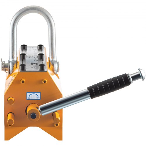 VEVOR Permanent Magnetic Lifter, 660lbs Lifting Magnet, 300kg Lifting Capacity Magnet Crane Hoist, Neodymium Iron, Heavy Duty Steel Lift Magnet for Metal Lifting, Hoist, Shop Crane, Block, Board