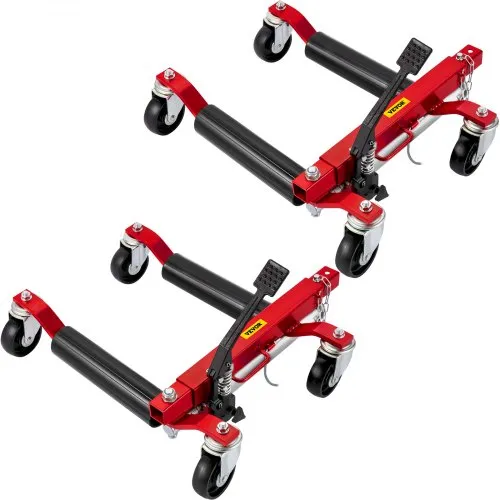 VEVOR Wheel Dolly Go Jacks 2 Pcs Car Jack Dolly 3000lbs Wheel Jacks for Cars