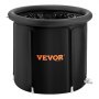 VEVOR Ice Bath Tub, 90 cm Long Cold Water Therapy Plunge Tub for Athletes, Portable Outdoor Ice Barrel Plunge Pool for Recovery, 370L Inflatable Folding Bathtub with Cover, Home Ice Pod for Adult