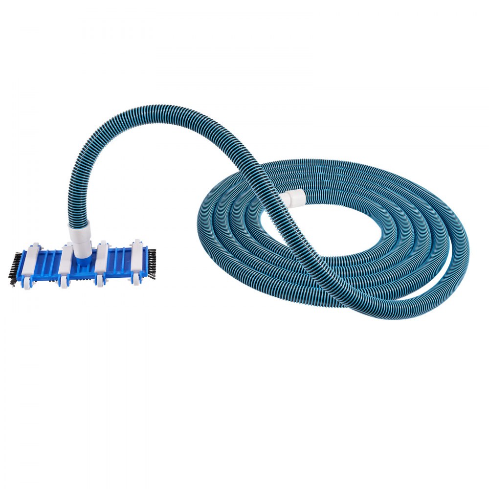 VEVOR Heavy Duty Swimming Pool Hose, 1-1/2-Inch x 30-Feet, Pool Vacuum Cleaning Hose, Compatible with Above Ground Pool In-Ground Pool Sand Filter Pump Pool Pump Pool Skimmer Various Cleaning