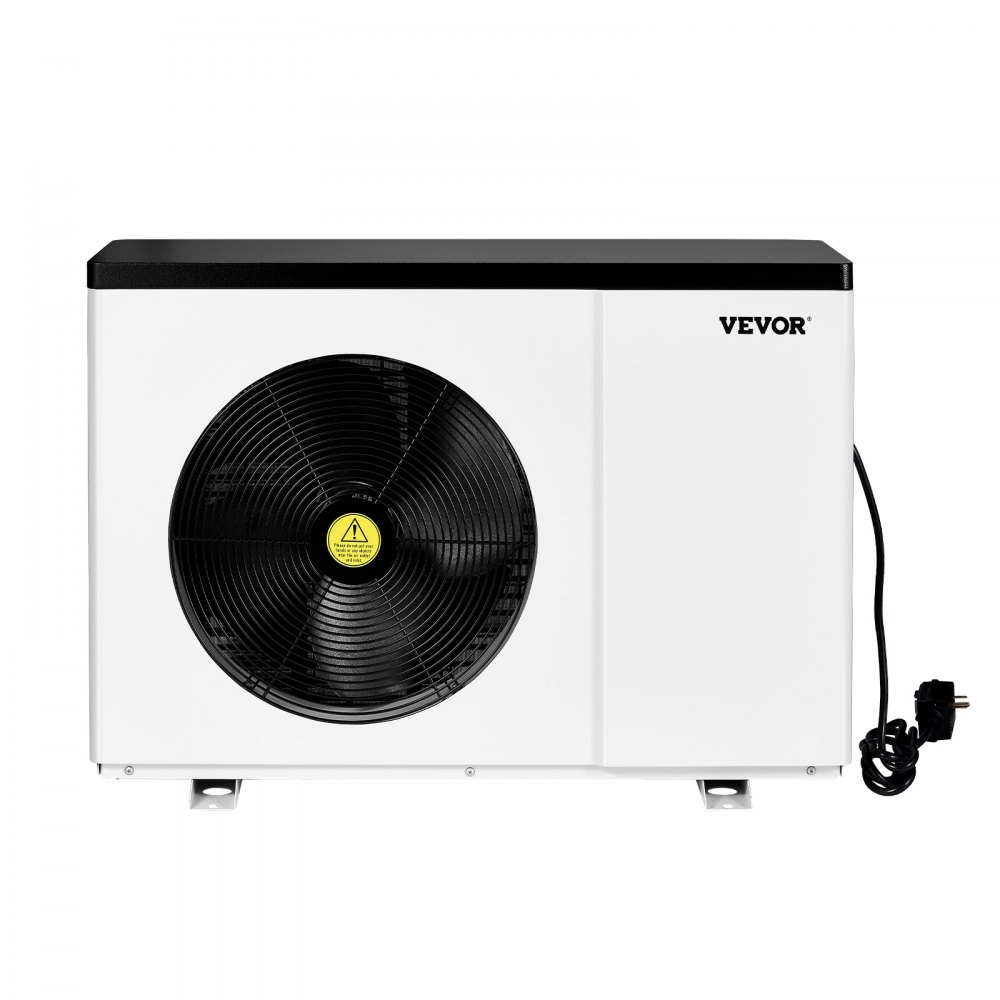 VEVOR Electric Pool Heat Pump, 22250 BTU, Pool Heaters for 3171-6605GAL Above and In Ground Pools, Low Noise, Heating and Cooling Highly Efficient & Energy-Saving Pool Water Heater AC120V 60Hz