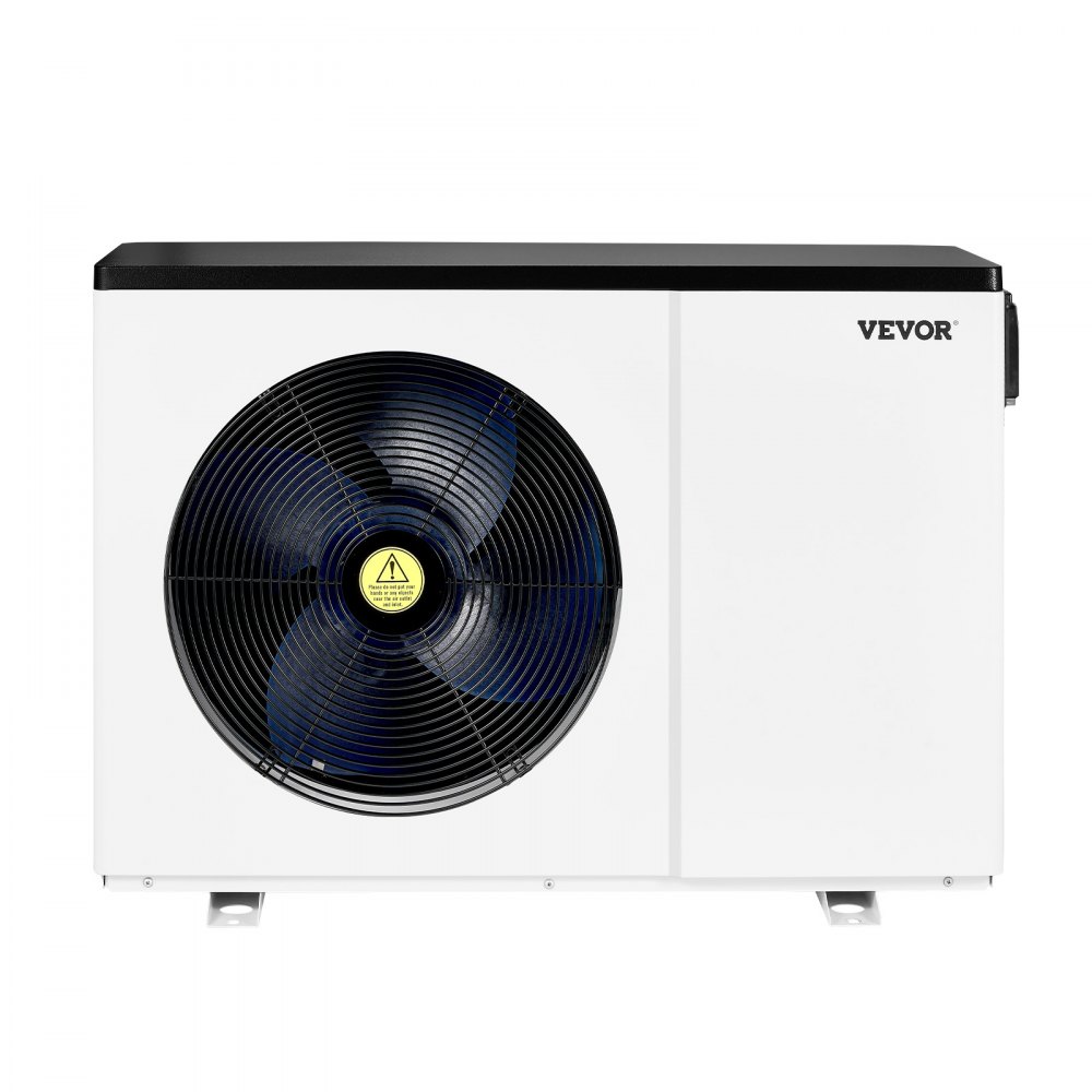 VEVOR Electric Pool Heat Pump, 51200 BTU, Pool Heaters for 7926-15851GAL Above and In Ground Pools, Low Noise, Heating and Cooling Highly Efficient & Energy-Saving Pool Water Heater AC208-230V 60Hz