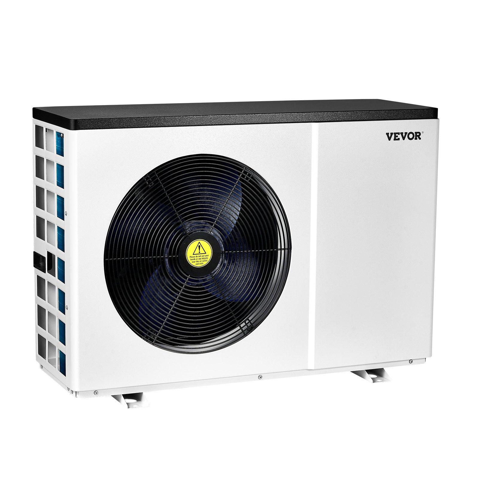 VEVOR Electric Pool Heat Pump, 51200 BTU, Pool Heaters for 7926-15851GAL Above and In Ground Pools, Low Noise, Heating and Cooling Highly Efficient & Energy-Saving Pool Water Heater AC208-230V 60Hz