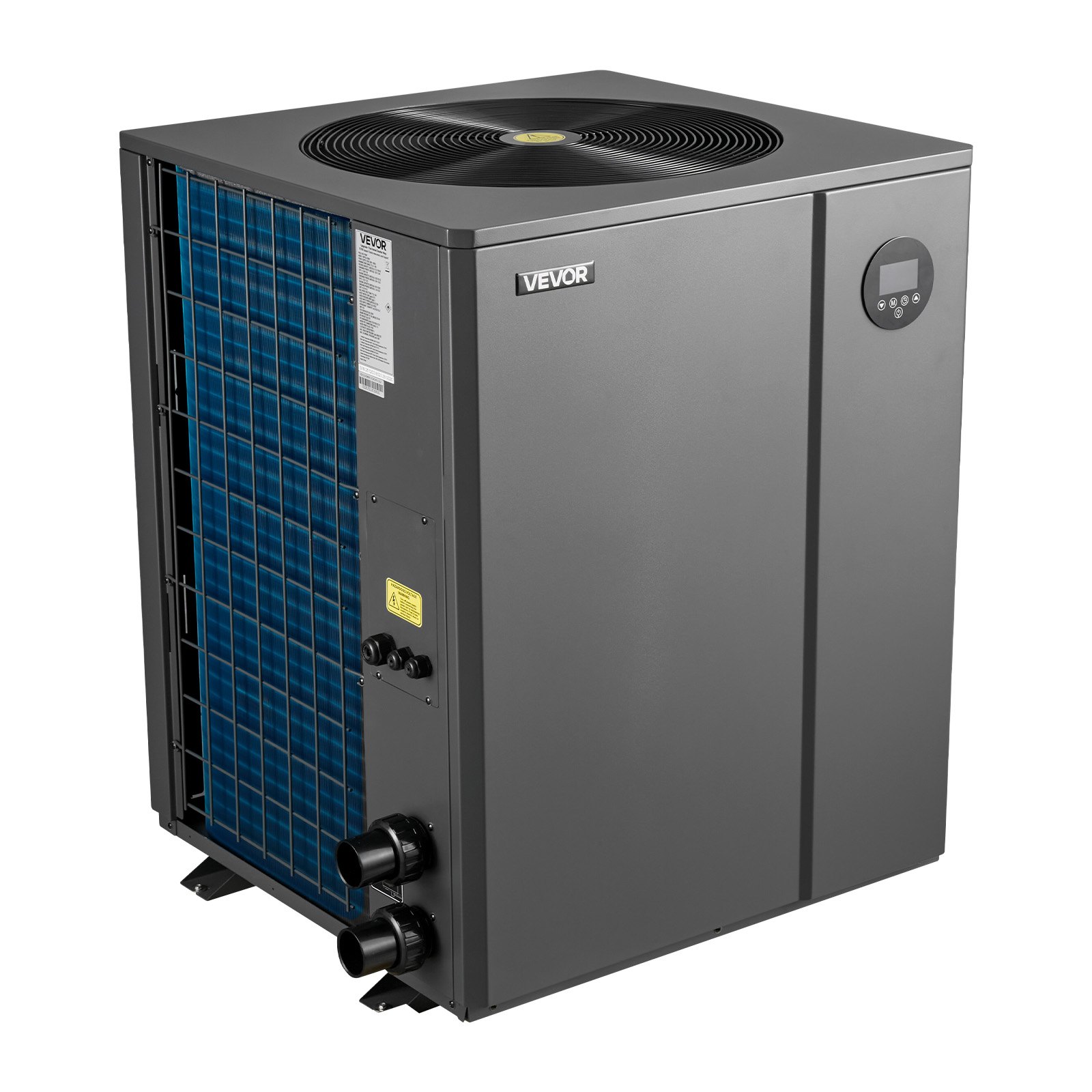 VEVOR Pool Heat Pump Max 88850 BTU, Electric Pool Heater for In-Ground Up to 22454 Gallons, All-DC Inverter Technology, WiFi & App Remote Control, Multiple Protection for Swimming Parties