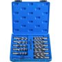 VEVOR Annular Cutter Set, 11 pcs 3/4" Weldon Shank, 2" Cutting Depth and Cutting Diameter from 7/16" to 1-1/16", 2 Pilot Pins & Strong Case for Using with Magnetic Drills, Silver