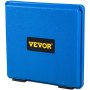 VEVOR Annular Cutter Set, 11 pcs 3/4" Weldon Shank, 2" Cutting Depth and Cutting Diameter from 7/16" to 1-1/16", 2 Pilot Pins & Strong Case for Using with Magnetic Drills, Silver