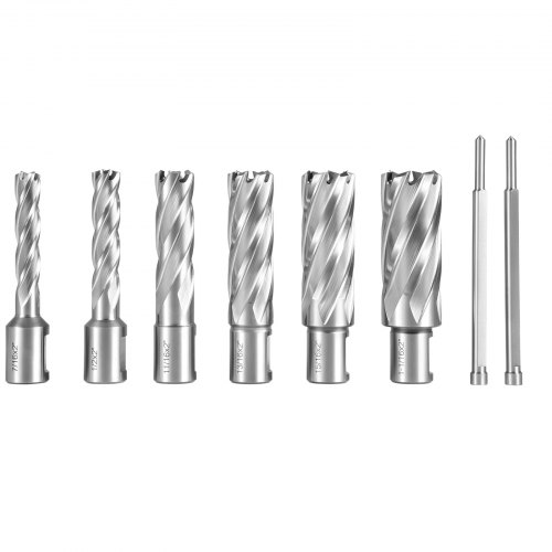Annular Cutter Set 13 Pcs JESTUOUS 3/4 Inch Weldon Shank 2 - View #5