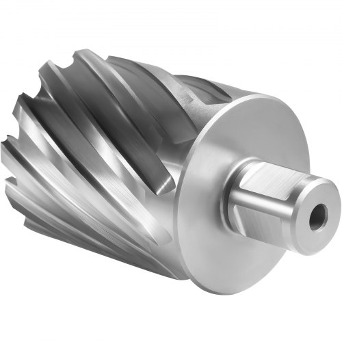 VEVOR Annular Cutter Set, 6 pcs 3/4" Weldon Shank, 2" Cutting Depth and Cutting Diameter from 1" to 2", 2 Pilot Pins & Strong Case for Using with Magnetic Drills, Silver