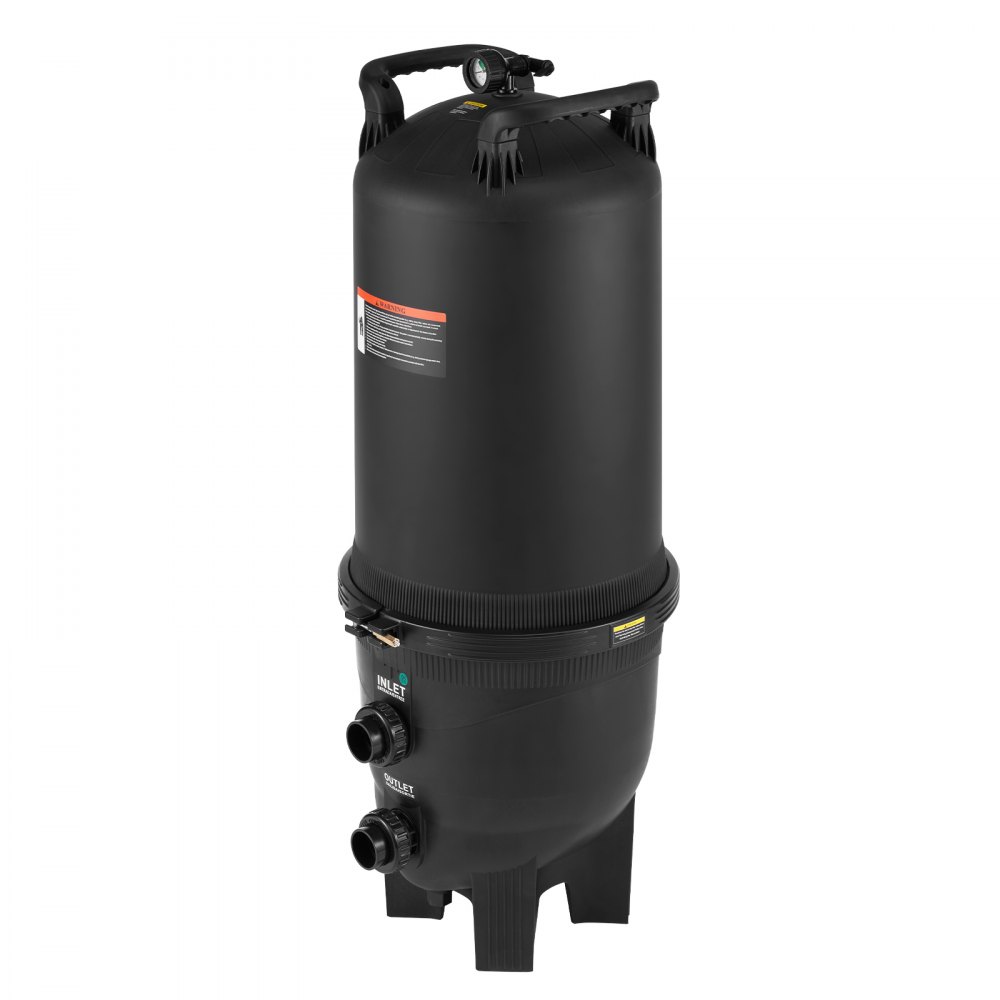 725 sq.ft² Cartridge Pool Filter Valve 21207GPH Swimming Pool Filtration System