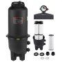 725 sq.ft² Cartridge Pool Filter Valve 21207GPH Swimming Pool Filtration System