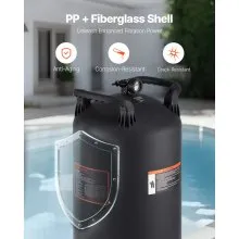 725 sq.ft² Cartridge Pool Filter Valve 21207GPH Swimming Pool Filtration System
