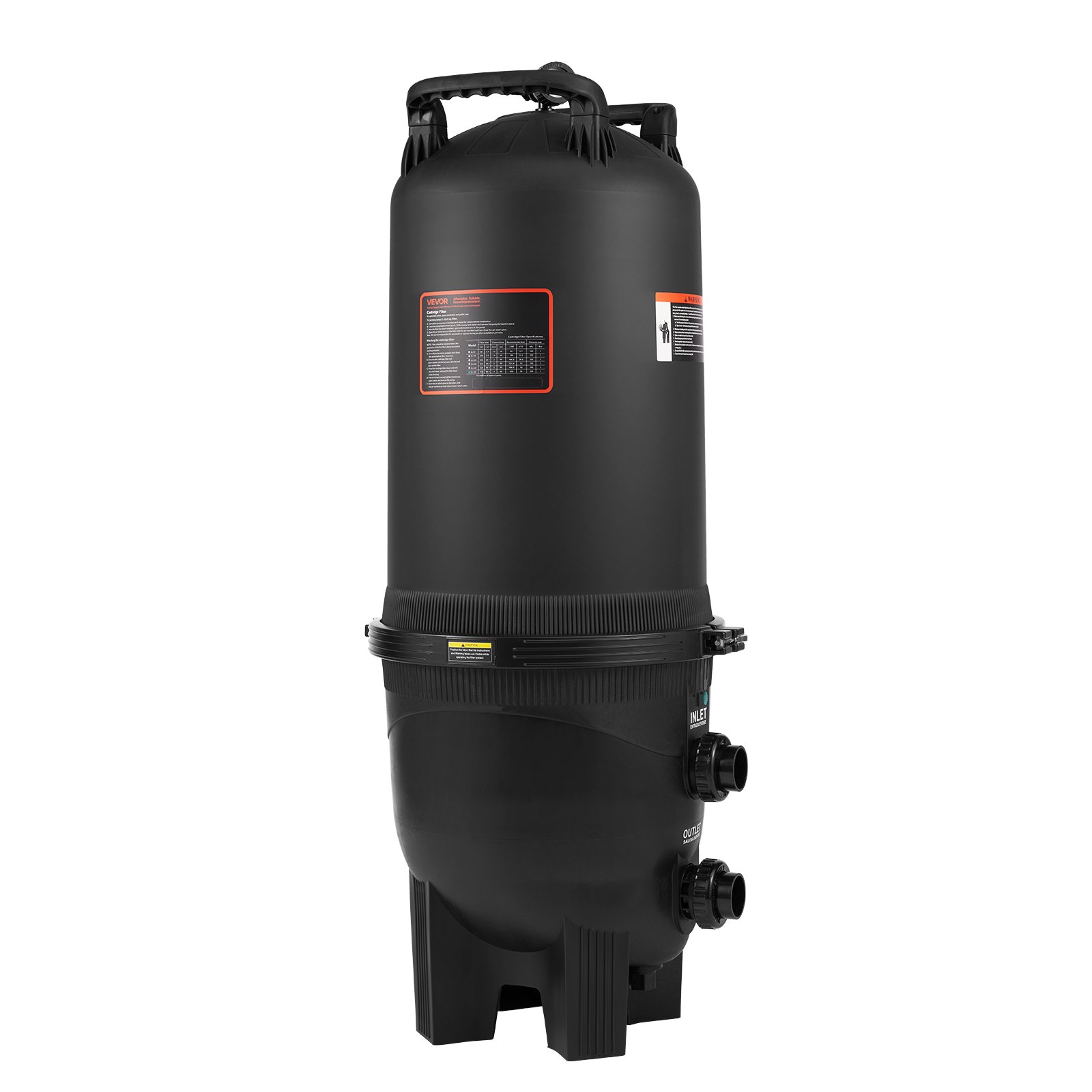 725 sq.ft² Cartridge Pool Filter Valve 21207GPH Swimming Pool Filtration System