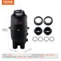 VEVOR Cartridge Pool Filter, 40 Sq.m Filter Area Inground Pool Filter, Above Ground Swimming Pool Filtration Filter System with Upgrade Filter &Leak-proof, for Hot Tubs, Spa, Inflatable Pool