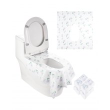 Toilet Seat Covers Disposable Potty Cover 20 PCS for Travel & Potty Train