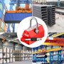 VEVOR Magnetic Lifter, 3300LBS Lifting Capability Lifting Magnet, 1500KG Hoist Magnet, Neodymium Iron Permanent Magnet Crane, Heavy Duty for Lifting Steel Sheets, Plates, Blocks, and Cylinders