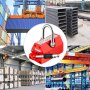 VEVOR Magnetic Lifter, 2200LBS Lifting Capability Lifting Magnet, 1000KG Hoist Magnet, Neodymium Iron Permanent Magnet Crane, Heavy Duty for Lifting Steel Sheets, Plates, Blocks, and Cylinders