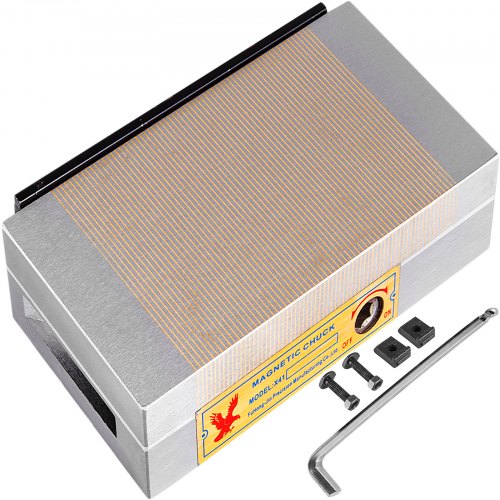 Permanent Fine Pole Magnetic Chucks 4"X7" Industrial Stainless Steel Rustless