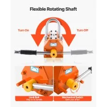 VEVOR Magnetic Lid Lifter Dolly Steel Dolly with Heavy Duty Magnet Lift 1320 lbs