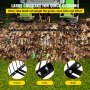 Vevor Pine Straw Rake Outdoor Landscape Rake 60" For Atv Utv Utility Tractor