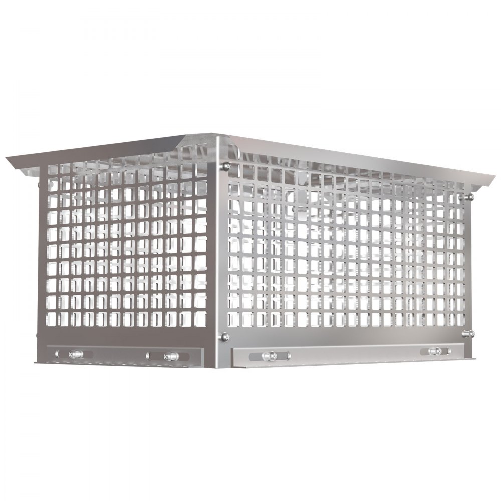 VEVOR Chimney Cap, 13\" x 21\" Flue Caps, 304 Stainless Steel Fireplace Chimney Cover, Adjustable Metal Spark Arrestor with Bolts Screws, Mesh Chimney Flue Cover for Outside Existing Clay Flue Tile