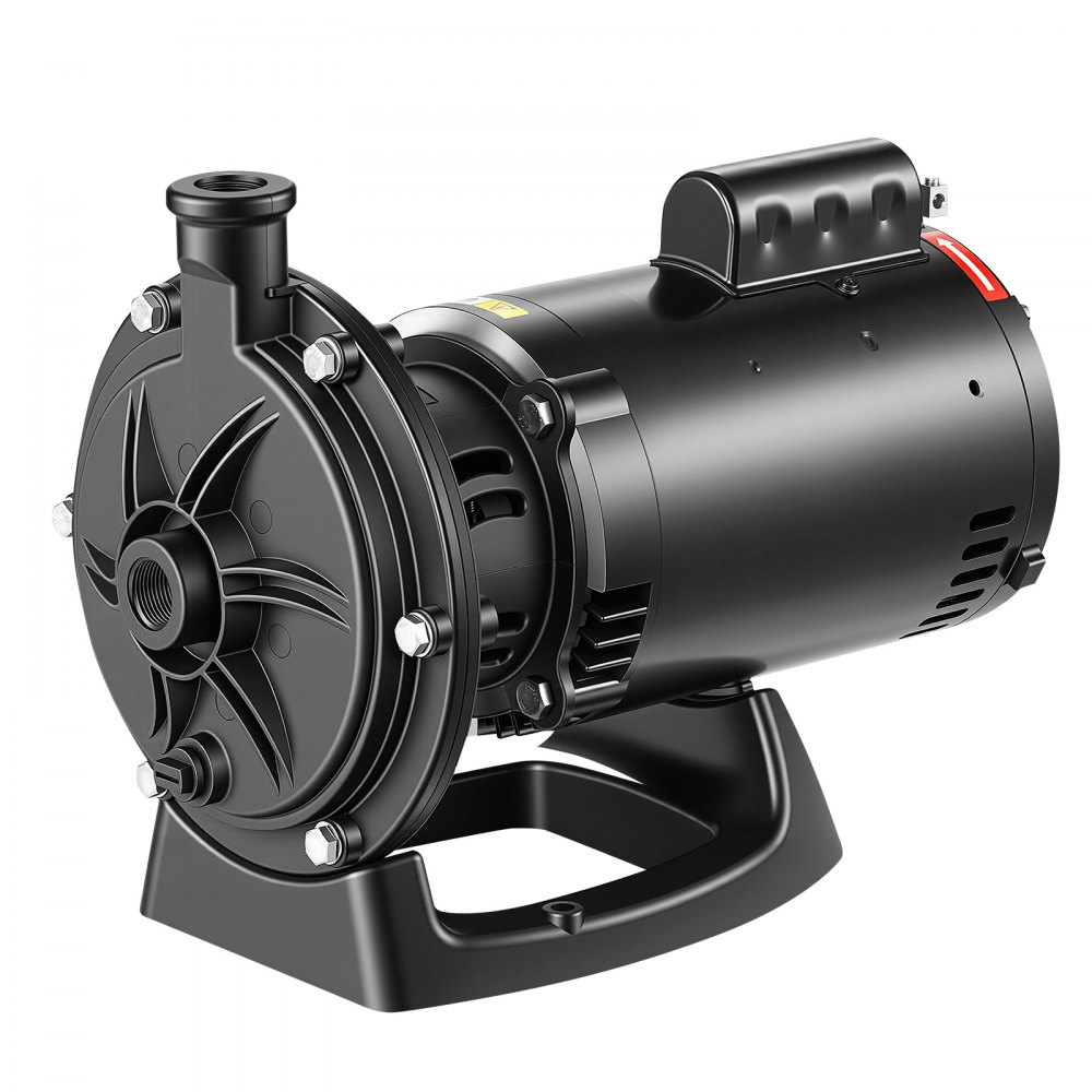 VEVOR Booster Pump 1.5 HP 24 GPM ODP Motor for Pressure Side Pool Cleaners, AC 120V Pool Booster Pump, 150 ft Max Head, NPT 3/4 in Inlet/Outlet, Wide Compatibility, Quick Connect Easy Installation