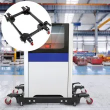 VEVOR Mobile Base, 1500 lbs Capacity, Adjustable from 20.7" x 23.7" to 28" x 33.5", Heavy Duty Universal Mobile Base Stand with 4 Swivel Wheels, for Woodworking Equipment, Bandsaw, Power Tool, Machine