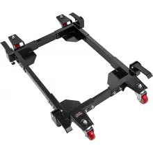 VEVOR Mobile Base, 1500 lbs Capacity, Adjustable from 20.7" x 23.7" to 28" x 33.5", Heavy Duty Universal Mobile Base Stand with 4 Swivel Wheels, for Woodworking Equipment, Bandsaw, Power Tool, Machine