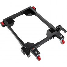 VEVOR Mobile Base, 1500 lbs Capacity, Adjustable from 20.7" x 23.7" to 28" x 33.5", Heavy Duty Universal Mobile Base Stand with Swivel Wheels, for Woodworking Equipment, Bandsaw, Power Tools, Machines
