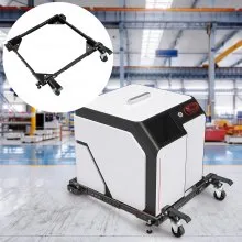 VEVOR Mobile Base, 700 lbs Weight Capacity, Adjustable from 15" x 15" to 36" x 36", Heavy Duty Universal Mobile Base Stand with Swivel Wheels, for Woodworking Equipment, Bandsaw, Power Tools, Machines